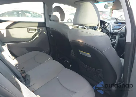 2012 Hyundai Elantra Gls (Ulsan Plant) from USA, damaged, VIN KMHDH4AE1CU288566